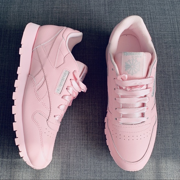 light pink reebok classics